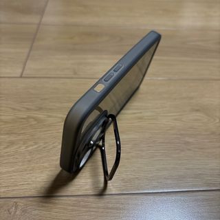 アイフォーン(iPhone)のiPhone15 pro   クリアグレー　(iPhoneケース)