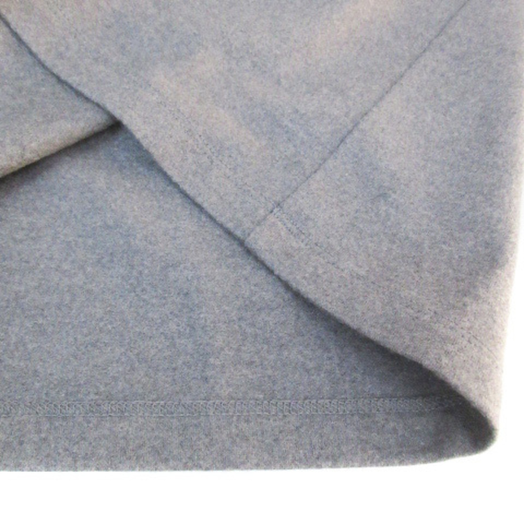 UNTITLED(アンタイトル)のアンタイトル ワンピース ひざ丈 七分袖 バンドカラー ウール 2 杢グレー レディースのワンピース(ひざ丈ワンピース)の商品写真