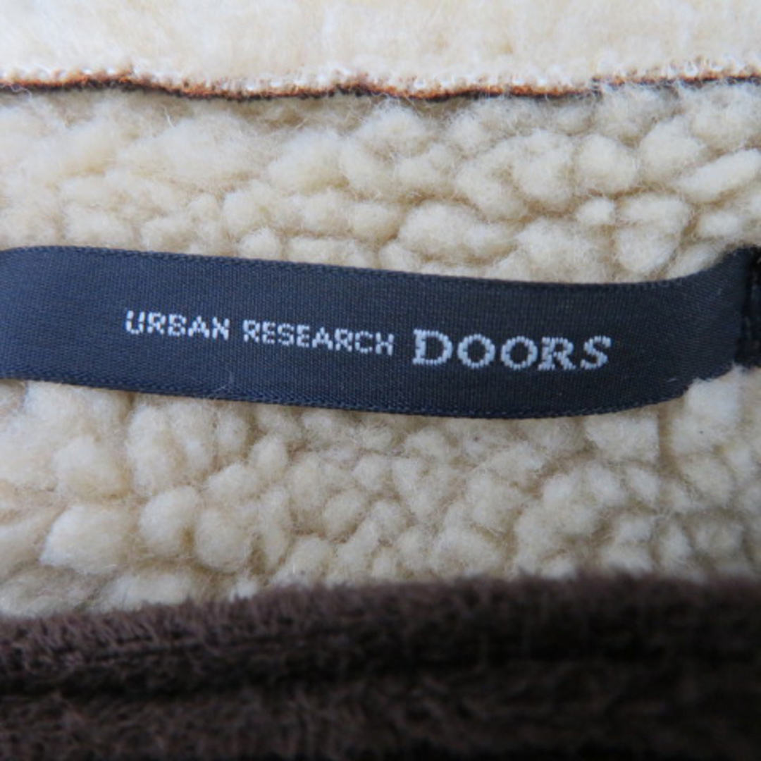 URBAN RESEARCH DOORS(アーバンリサーチドアーズ)のアーバンリサーチ ドアーズ ダッフルコート フェイクムートンコート ショート丈 メンズのジャケット/アウター(ダッフルコート)の商品写真