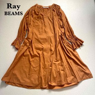 Ray BEAMS - RBS / パネル キリカエ ノースリーブ ワンピースの通販