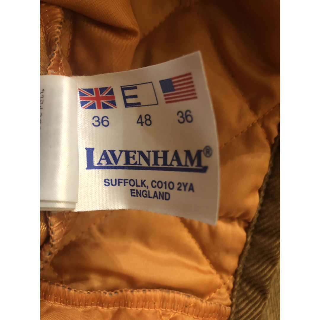 LAVENHAM(ラベンハム)のサイズ36！LAVENHAMキルティングジャケット ラベンハム 中綿ジャケット メンズのジャケット/アウター(ブルゾン)の商品写真