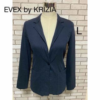 エヴェックスバイクリツィア(EVEX by KRIZIA)の【ミュージックママ様専用】☆KRIZIA☆  シングルジャケット　Lサイズ(テーラードジャケット)