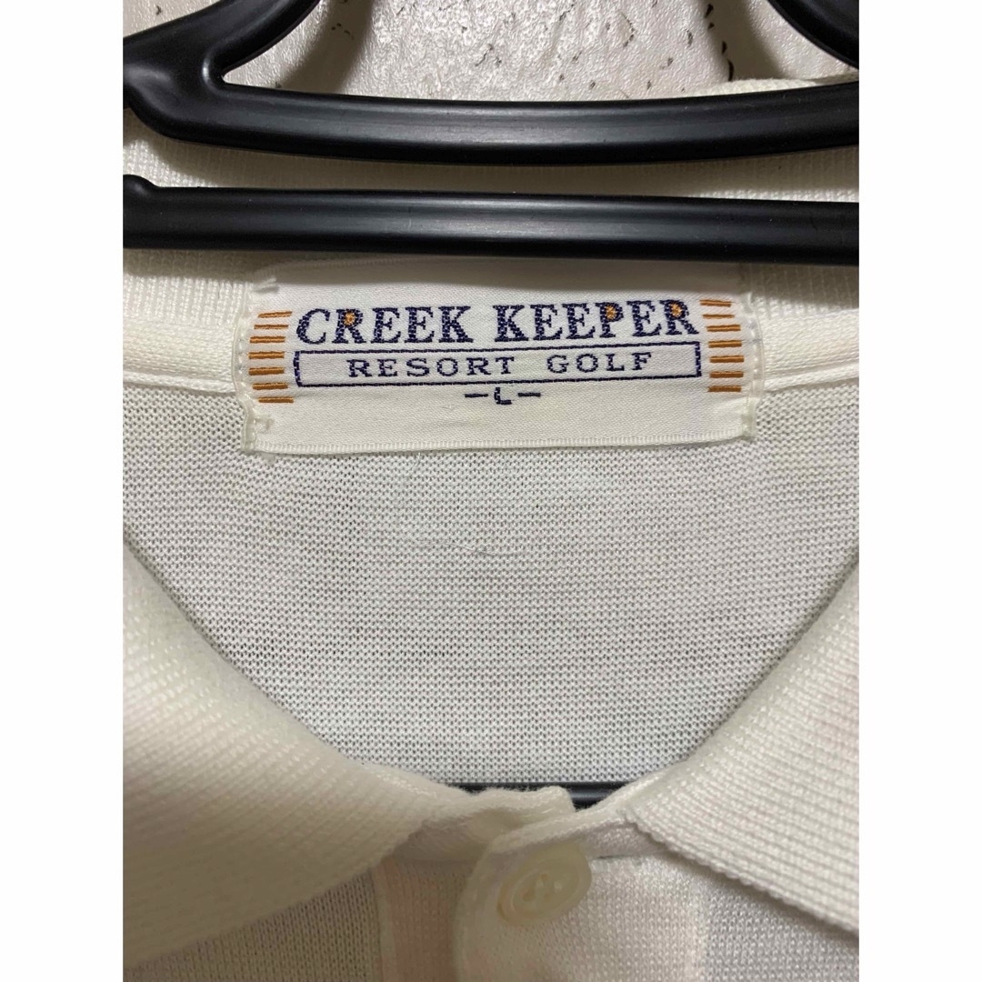 ☆CREEK KEEPER☆ 綿100%ポロシャツ　Lサイズ メンズのトップス(ポロシャツ)の商品写真