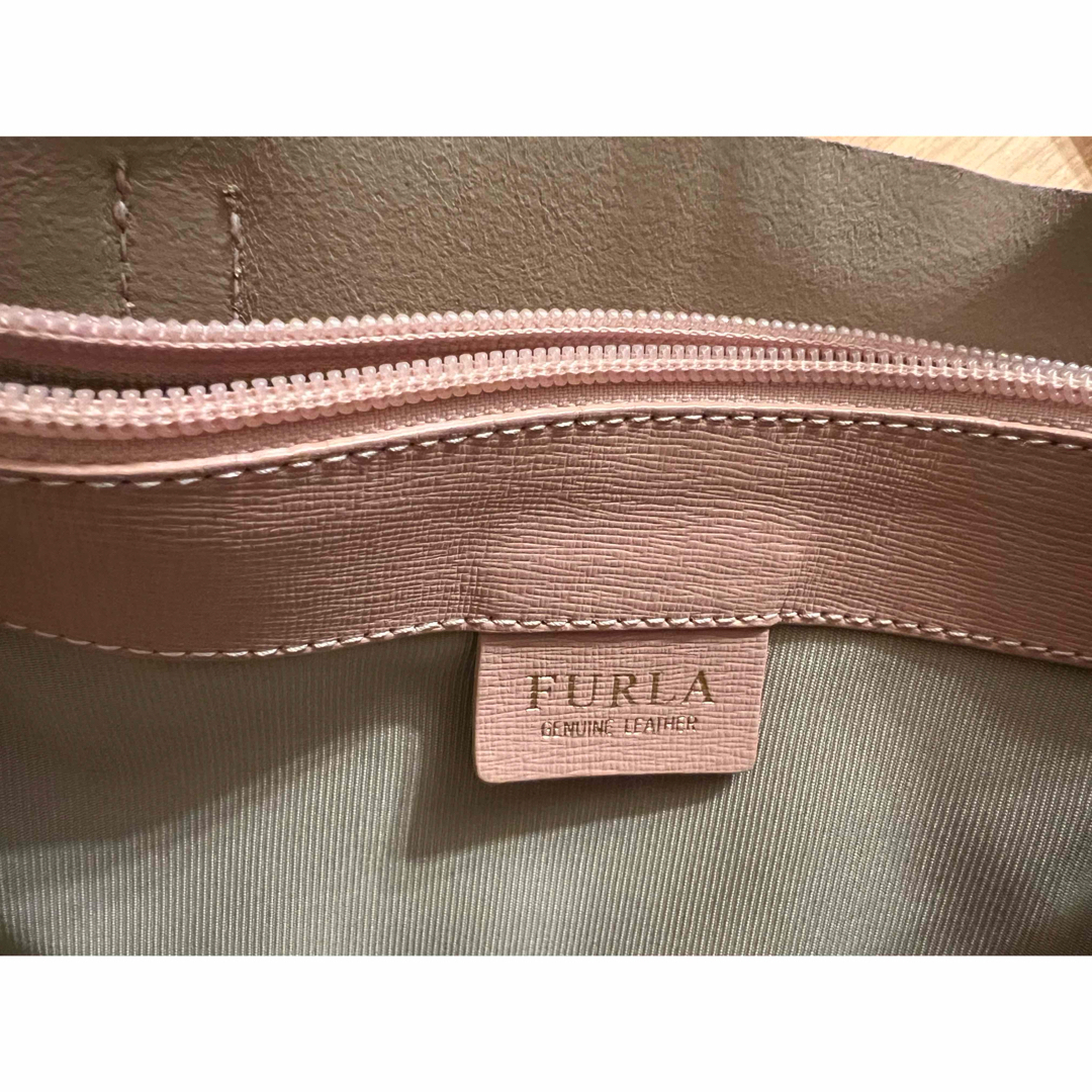 Furla(フルラ)のFURLA S サリー スモール ハンド トートバッグ レザー ピンクベージュ レディースのバッグ(ハンドバッグ)の商品写真