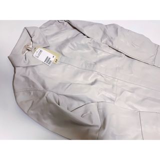 エイチアンドエム(H&M)の【SALE】訳あり　H&M  フェイクレザー　シャツジャケット(シャツ/ブラウス(長袖/七分))