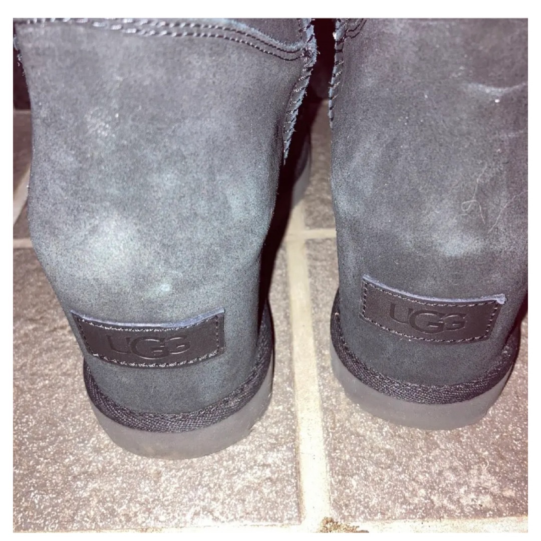 UGG(アグ)の★UGG★アグ ロングブーツ ニーハイブーツ ブーツ ブラック ムートンブーツ レディースの靴/シューズ(ブーツ)の商品写真
