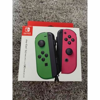 ニンテンドースイッチ(Nintendo Switch)のジョイコン Joy-Con (L)ネオングリーン/(R)ネオンピンク(家庭用ゲーム機本体)