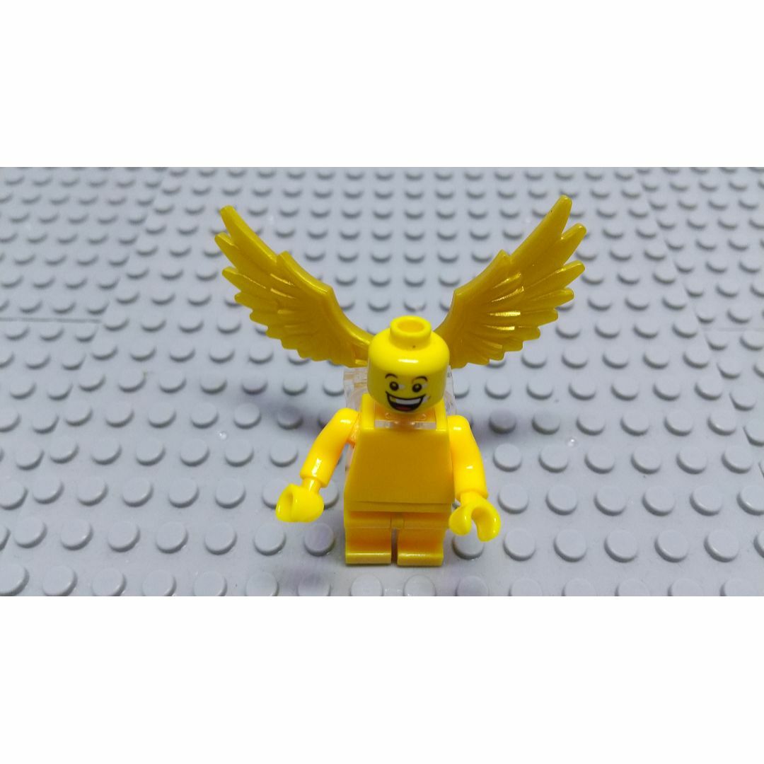 鳳凰の羽　LEGO互換　レゴブロック　天使　金　インテリア　スーパーナチュラル エンタメ/ホビーのフィギュア(SF/ファンタジー/ホラー)の商品写真
