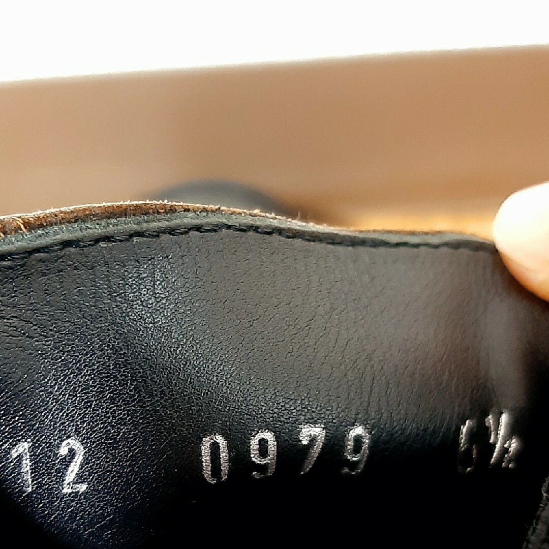 PRADA(プラダ)のPRADA プラダ サイドゴアブーツ 6 1/2 レザー イタリア製 本革 メンズの靴/シューズ(ブーツ)の商品写真