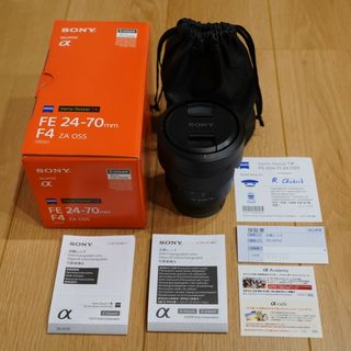 ソニー(SONY)の【美品】ソニーレンズ FE 24-70mm F4 SEL2470Z ZA OSS(レンズ(ズーム))