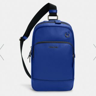 コーチ(COACH)の新品  コーチ グラハム パック スポーツブルー ボディバッグ 男女兼用 正規品(ボディーバッグ)