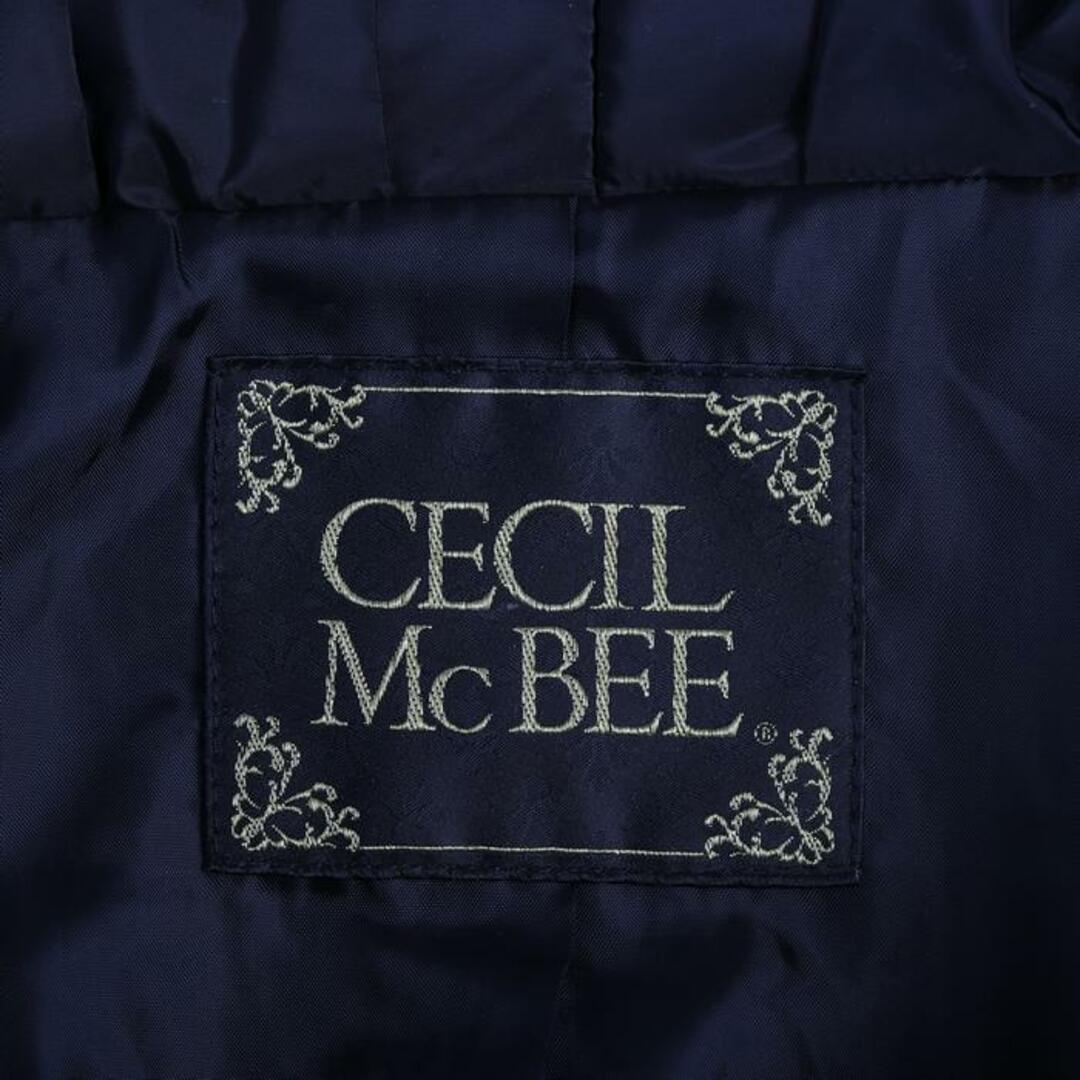 CECIL McBEE(セシルマクビー)のセシルマクビー ダウンジャケット ダウンコート 中綿 アウター 黒 レディース Mサイズ ブラック CECIL McBEE レディースのジャケット/アウター(ダウンジャケット)の商品写真