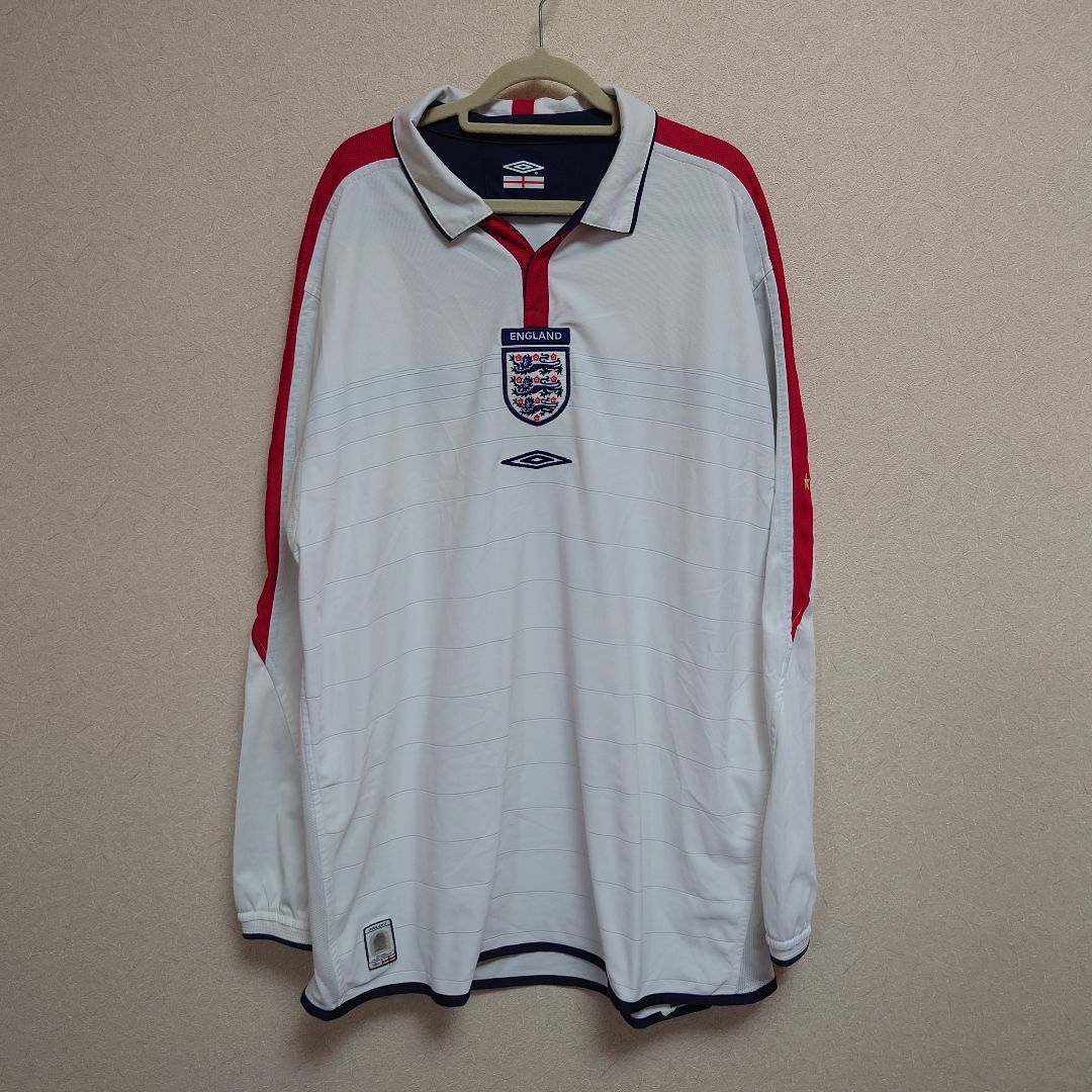 UMBRO - サッカー ユニフォーム イングランド代表 2003-2005 UMBRO - サッカー ユニフォーム イングランド代表 2003-2005