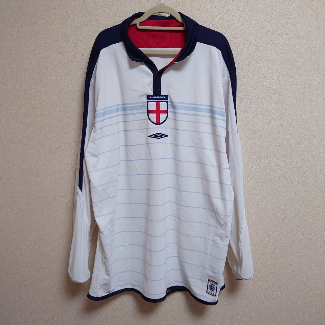 UMBRO - サッカー ユニフォーム イングランド代表 2003-2005 UMBRO - サッカー ユニフォーム イングランド代表 2003-2005