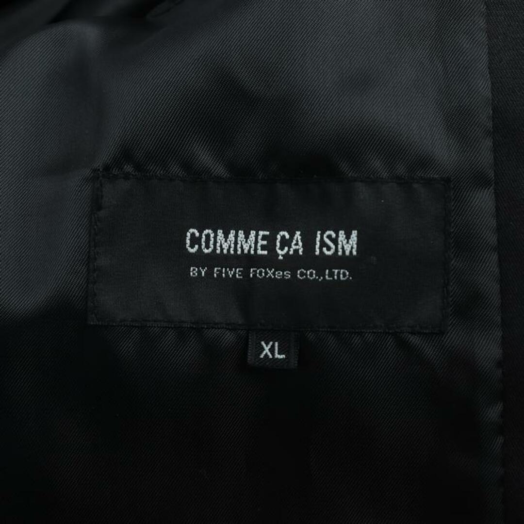 COMME CA ISM(コムサイズム)のコムサイズム ステンカラーコート ブルゾン ジャケット 大きいサイズ アウター 黒 レディース XLサイズ ブラック COMME CA ISM レディースのジャケット/アウター(その他)の商品写真