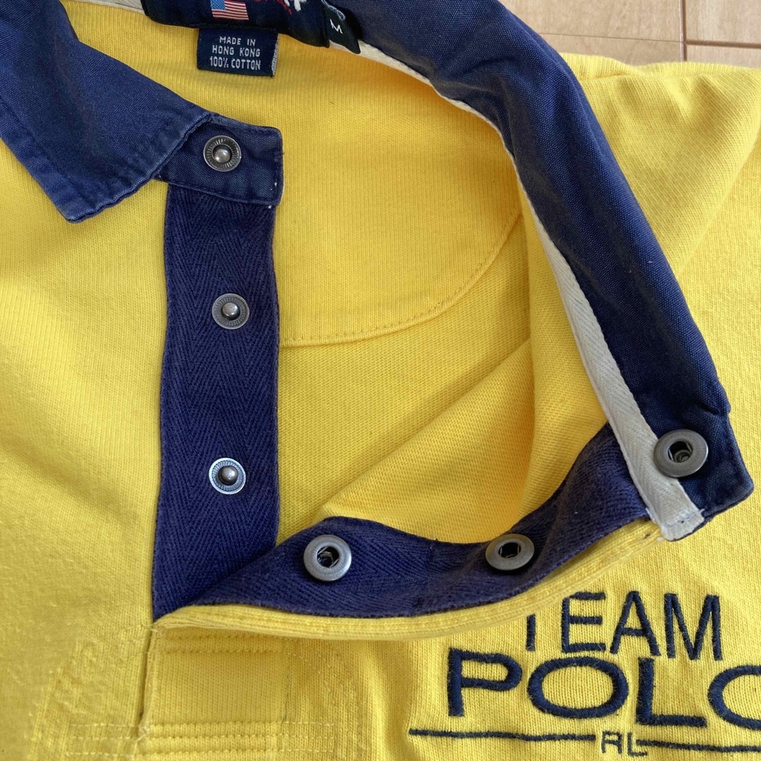POLO RALPH LAUREN(ポロラルフローレン)の90年代 POLO SPORT TEAM RUGBY JERSEY ポロスポーツ メンズのトップス(Tシャツ/カットソー(七分/長袖))の商品写真