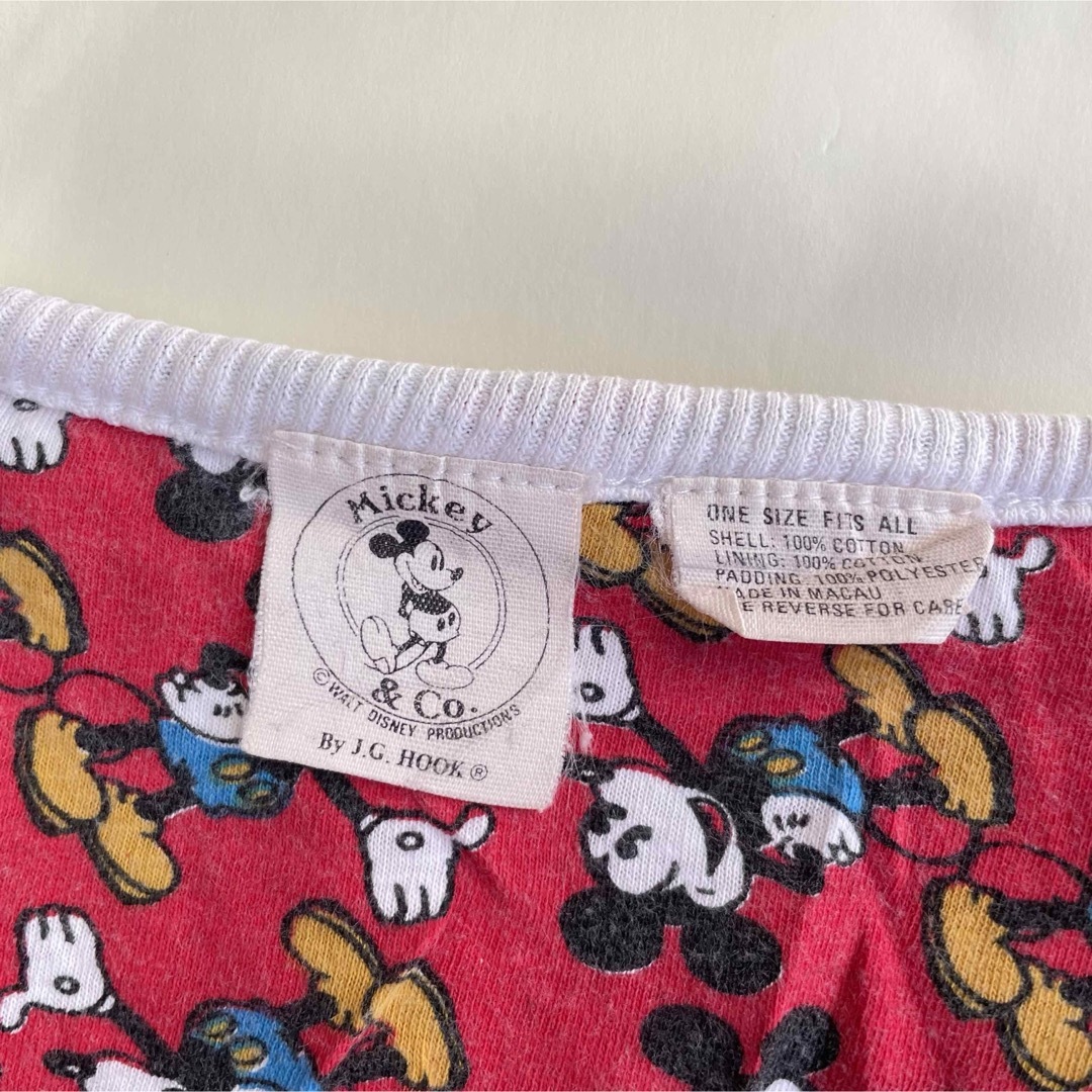 ミッキー ディズニー スウェット キルト 中綿 キルティング ミッキーマウス レディースのトップス(トレーナー/スウェット)の商品写真