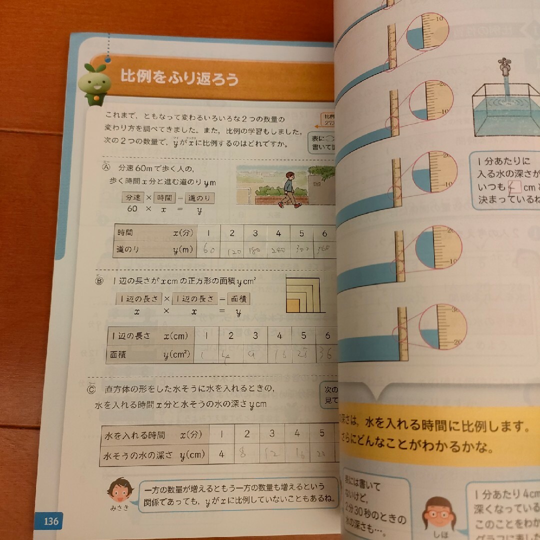 【美品】小学校6年 算数 エンタメ/ホビーの本(語学/参考書)の商品写真