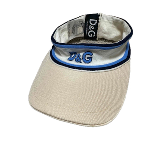 ディーアンドジー(D&G)のD&G DOLCE&GABBANA サンバイザーキャップ　キッズ用(帽子)