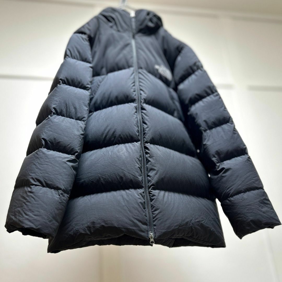 THE NORTH FACE(ザノースフェイス)の国内正規品THE NORTH FACEノースフェイス/ロングダウン/ブラック/L メンズのジャケット/アウター(ダウンジャケット)の商品写真