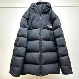 ザノースフェイス(THE NORTH FACE)の国内正規品THE NORTH FACEノースフェイス/ロングダウン/ブラック/L(ダウンジャケット)