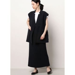 アメリヴィンテージ(Ameri VINTAGE)のAMERI OTONA WRAP VEST SET UP DRESS(セット/コーデ)