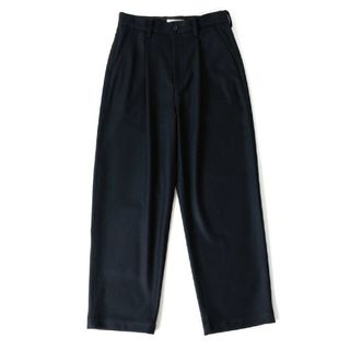 オーラリー(AURALEE)のWOOL/CASHMERECOLLEGE FLANNEL WIDE PANTS(スラックス)