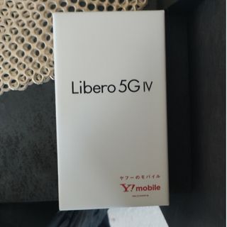 アンドロイド(ANDROID)のLibero 5G IV ブラック simロックなし(スマートフォン本体)