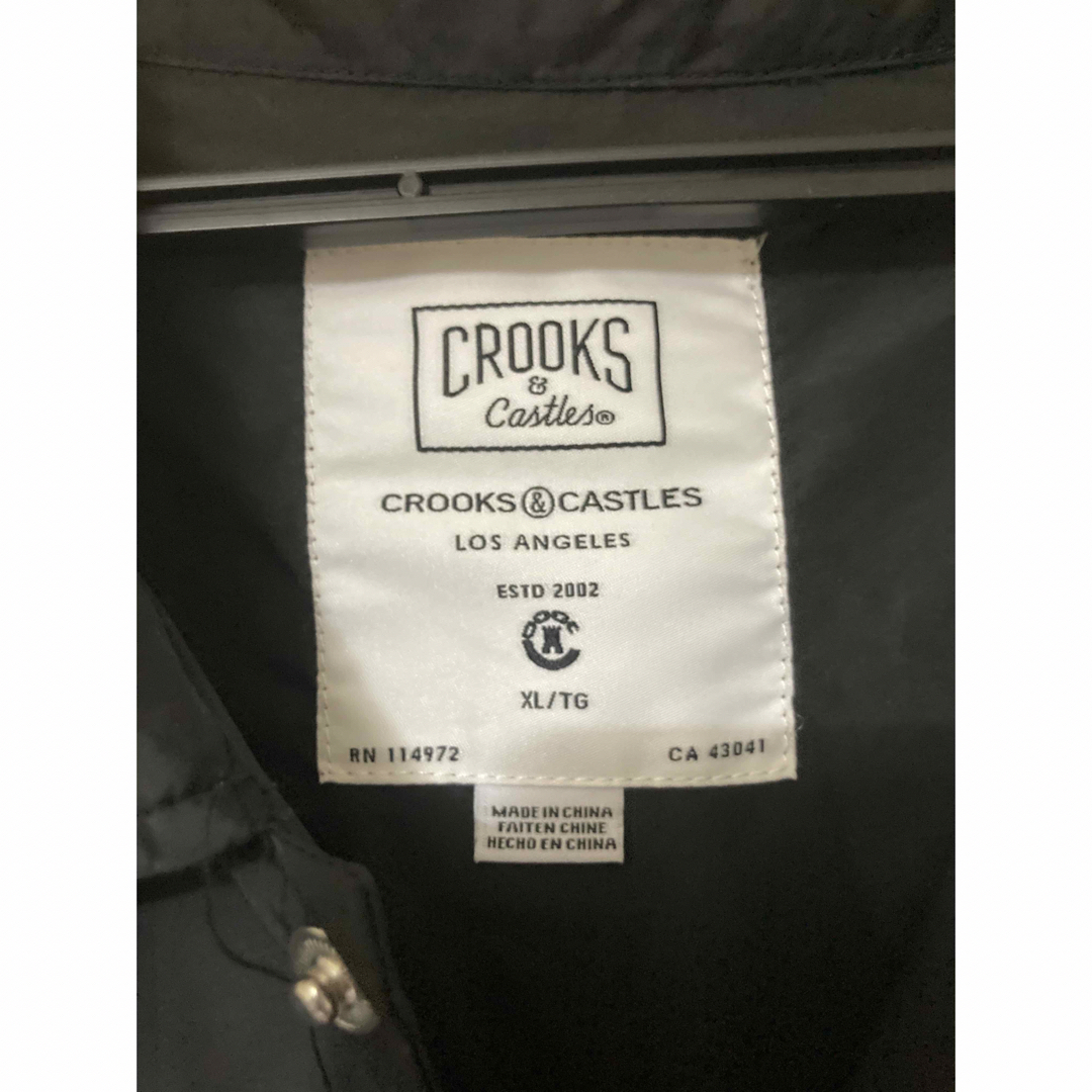 CROOKS &CASTLES コーチジャケット メンズのジャケット/アウター(ナイロンジャケット)の商品写真