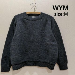 リドム(LIDNM)のWYM LIDNM BULKY FINE WOOL KNIT ニット ウール Ｍ(ニット/セーター)