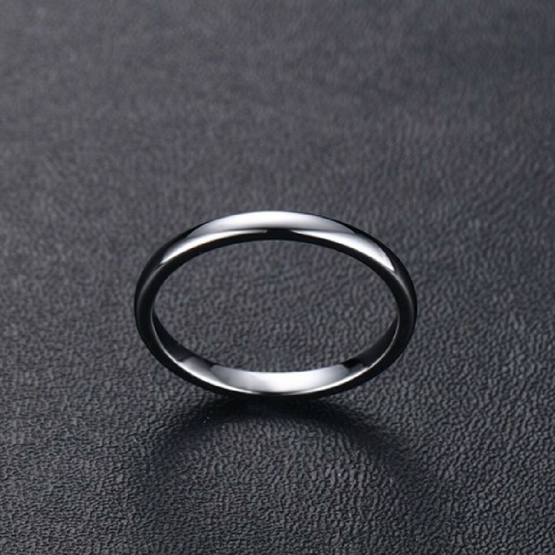 【大特価♪】指輪 リング メンズ レディース アクセサリー 2mm ピンキー レディースのアクセサリー(リング(指輪))の商品写真