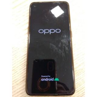 オッポ(OPPO)のOPPO RENO5 A NA SIMフリー 楽天モバイル シルバーブラック(スマートフォン本体)