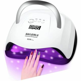 LED UV ネイルライト センサー ジェルネイル用ライト レジン用 硬化 快速(その他)