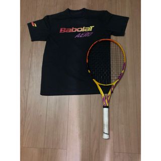 バボラ(Babolat)のバボラ ピュアアエロ チーム ラファg1 tシャツ ウェア ユニフォーム(ラケット)