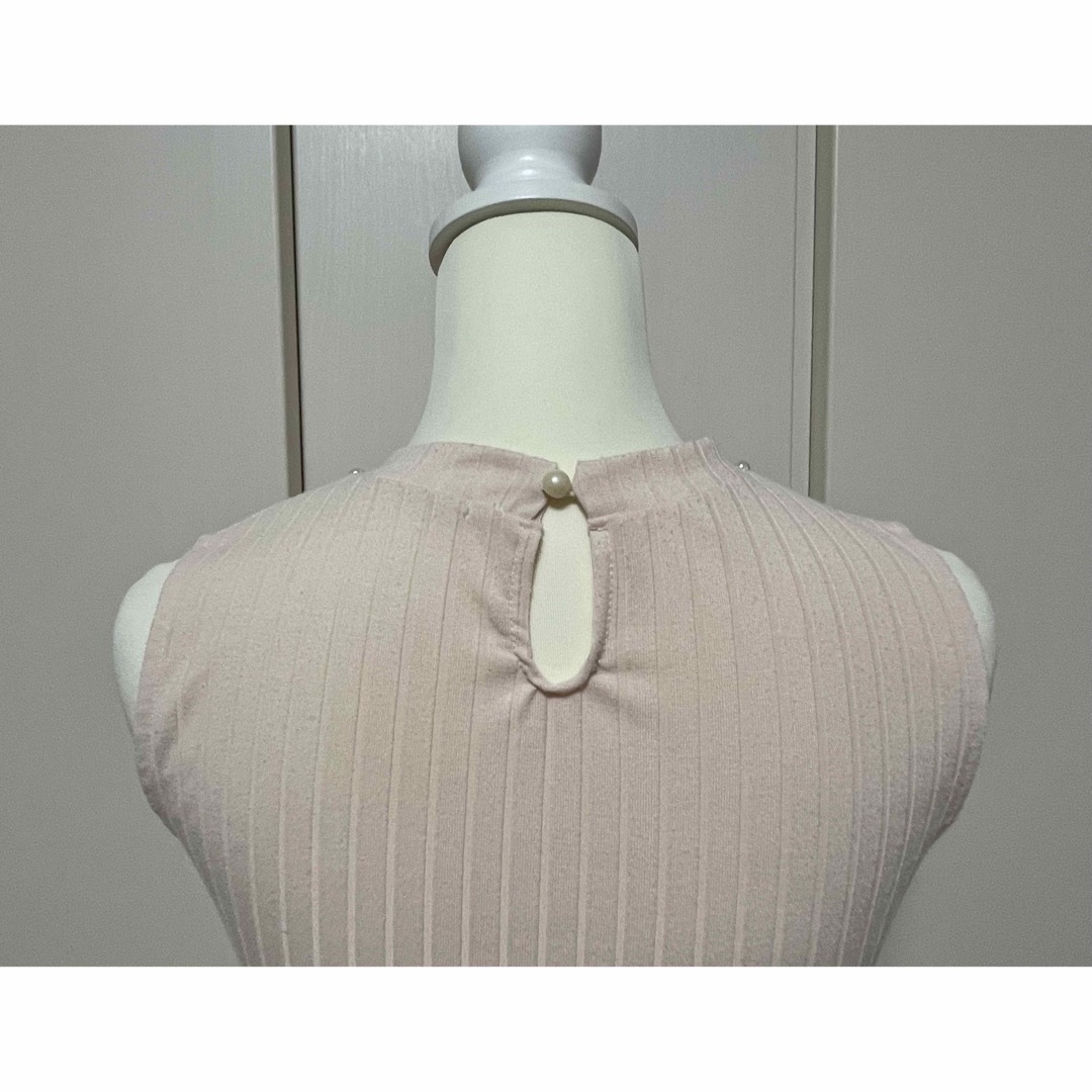 ハイネック襟❤️ノースリーブのトップス レディースのトップス(カットソー(半袖/袖なし))の商品写真
