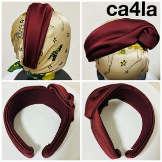 美品　ca4la カシラ　ヘアバンド　カチューシャ　ヘアアクセ　