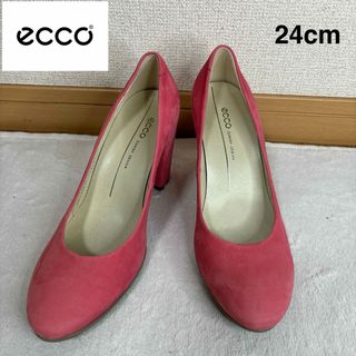 エコー(ECCO)のecco エコー　レディース　スエードパンプス　24cm(ハイヒール/パンプス)