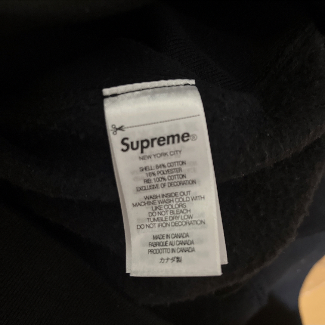 Supreme(シュプリーム)のSupreme Box Logo Hooded Sweatshir 黒/Sサイズ メンズのトップス(パーカー)の商品写真