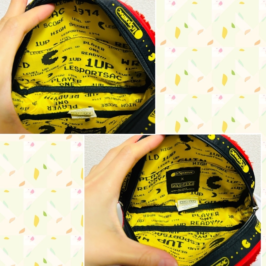 LeSportsac - 未使用 パックマン×レスポートサック コラボ LeSportsac - 未使用 パックマン×レスポートサック コラボ