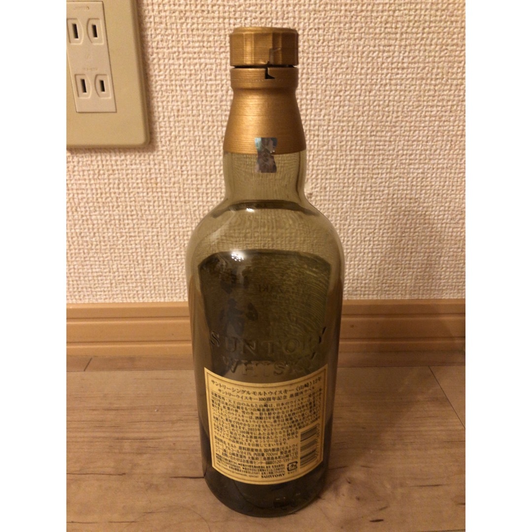 サントリー(サントリー)の山崎　12年　空き瓶 食品/飲料/酒の酒(ウイスキー)の商品写真