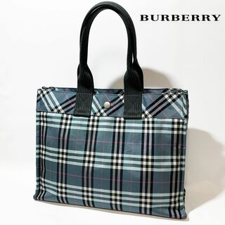 BURBERRY BLUE LABEL - 良品 バーバリーブルーレーベル トートバッグ