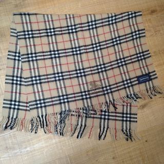 バーバリー(BURBERRY)のバーバリー　ひざ掛け　ウール　西川　ベージュ(マフラー/ショール)