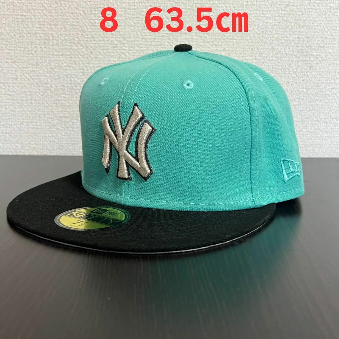 NEW ERA(ニューエラー)のNew Eraニューヨークヤンキース　ティファニーブルー　白8 メンズの帽子(キャップ)の商品写真