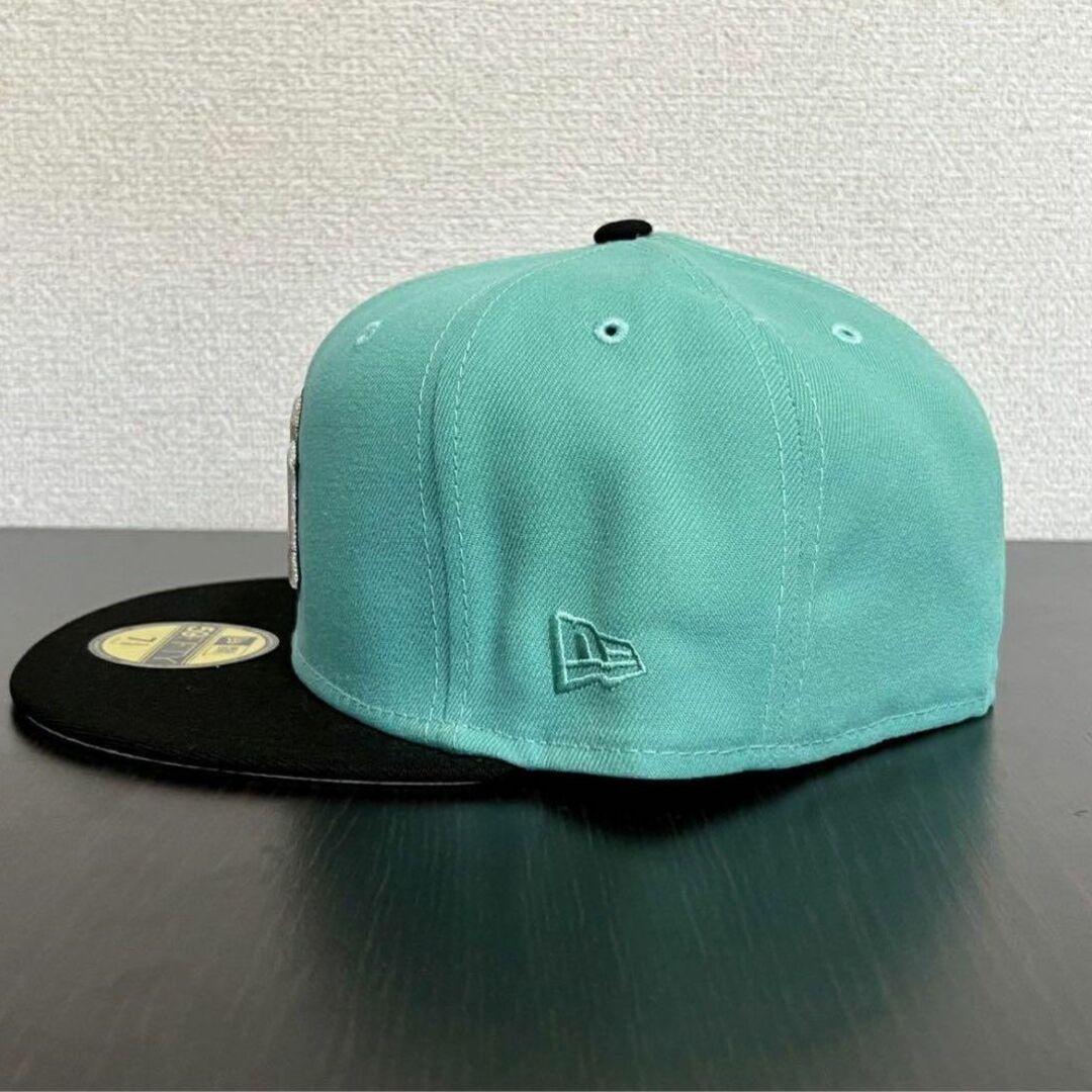 NEW ERA(ニューエラー)のNew Eraニューヨークヤンキース ティファニーブルー 白7 3/8 メンズの帽子(キャップ)の商品写真