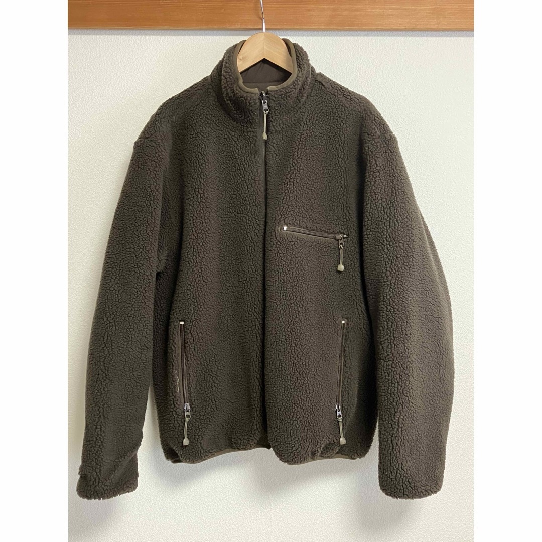 STUSSY(ステューシー)のSTUSSY リバーシブル キルティング中綿/ボアジャケット  Mサイズ メンズのジャケット/アウター(ダウンジャケット)の商品写真
