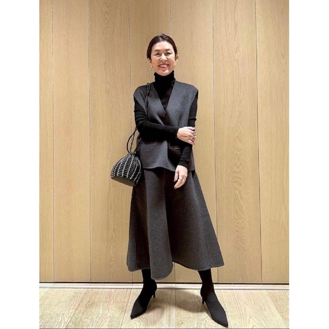 ZARA ウールブレンド ロングベスト XS〜S - ベスト/ジレ ZARA ウールブレンド ロングベスト XS〜S - ベスト/ジレ