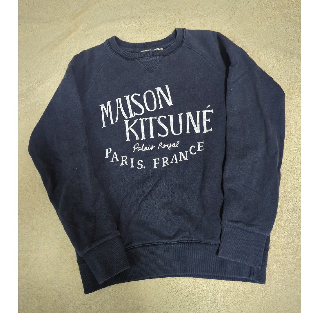 MAISON KITSUNE'(メゾンキツネ)のMaison Kitsuné　メゾンキツネ　ラグランロゴトレーナー メンズのトップス(スウェット)の商品写真