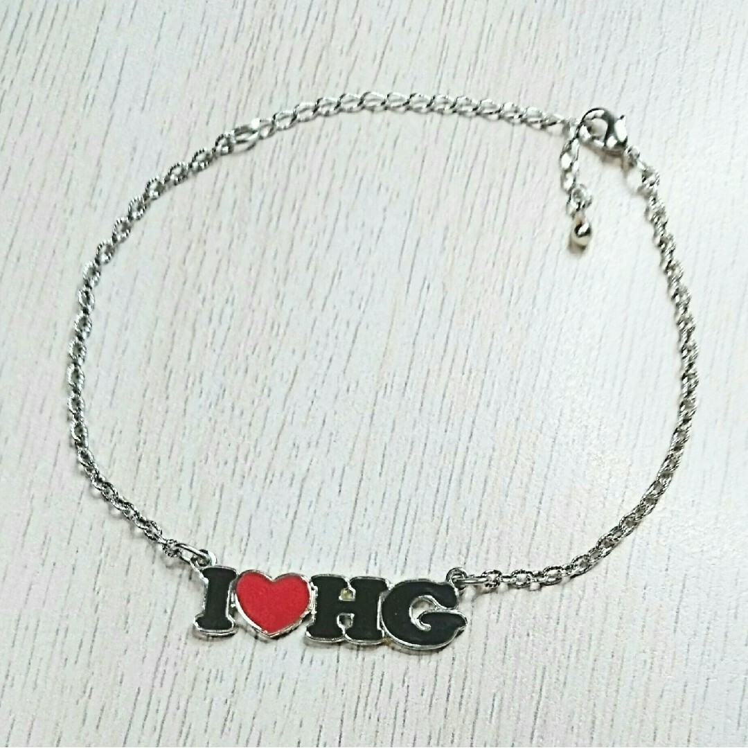 HYSTERIC GLAMOUR(ヒステリックグラマー)の★HYSTERICGLAMOUR★ロゴプレートデザインアクセサリー★ヒステリック レディースのアクセサリー(アンクレット)の商品写真