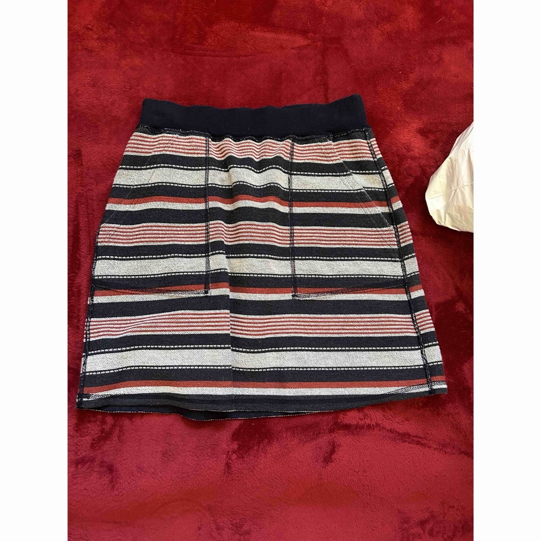 リバーシブルスカート レディースのスカート(ミニスカート)の商品写真