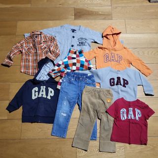 ベビーギャップ(babyGAP)の子供服ボーイズ　まとめ売り　UNIQLO、GAP(カーディガン)